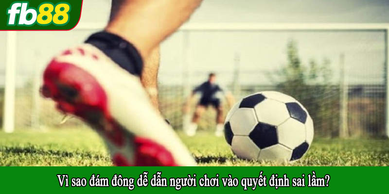 Vì sao đám đông dễ dẫn người chơi vào quyết định sai lầm?