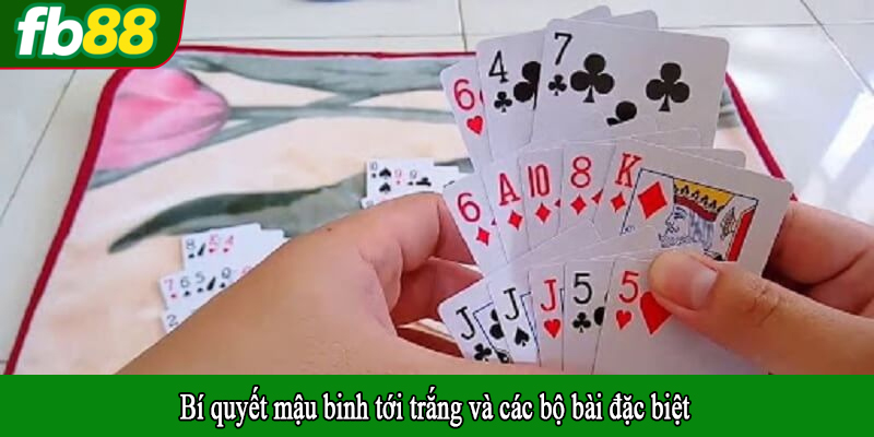 Bí quyết mậu binh tới trắng và các bộ bài đặc biệt