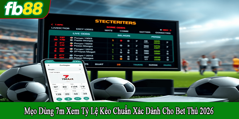 mẹo dùng 7m xem tỷ lệ
